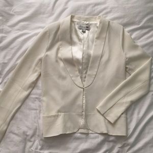 Forever 21 Cream Blazer