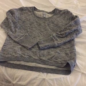 GAP fit cropped sweatshirt