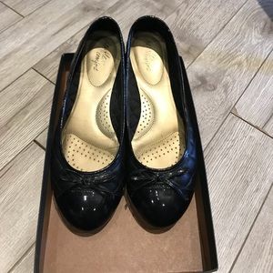 🔥SALE🔥Deflex Comfort Women Black Flat Shoes Sz 9