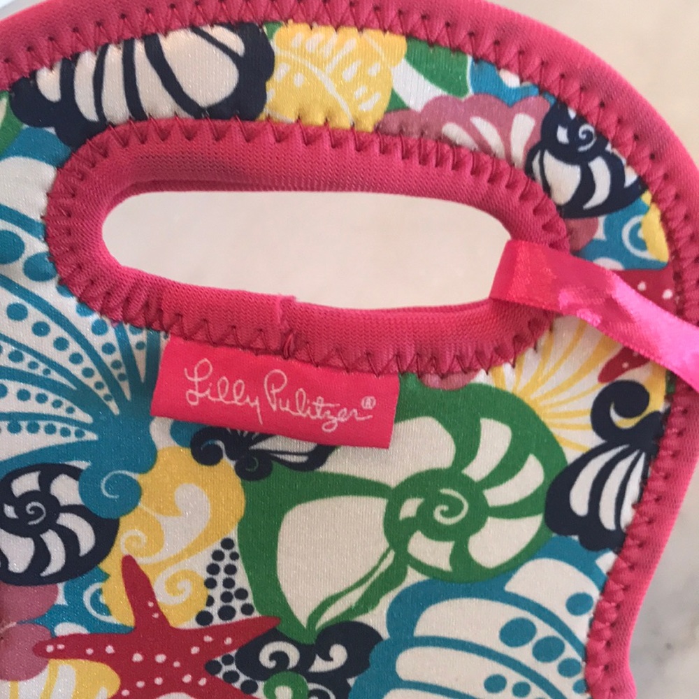 Lilly Pulitzer wine bag