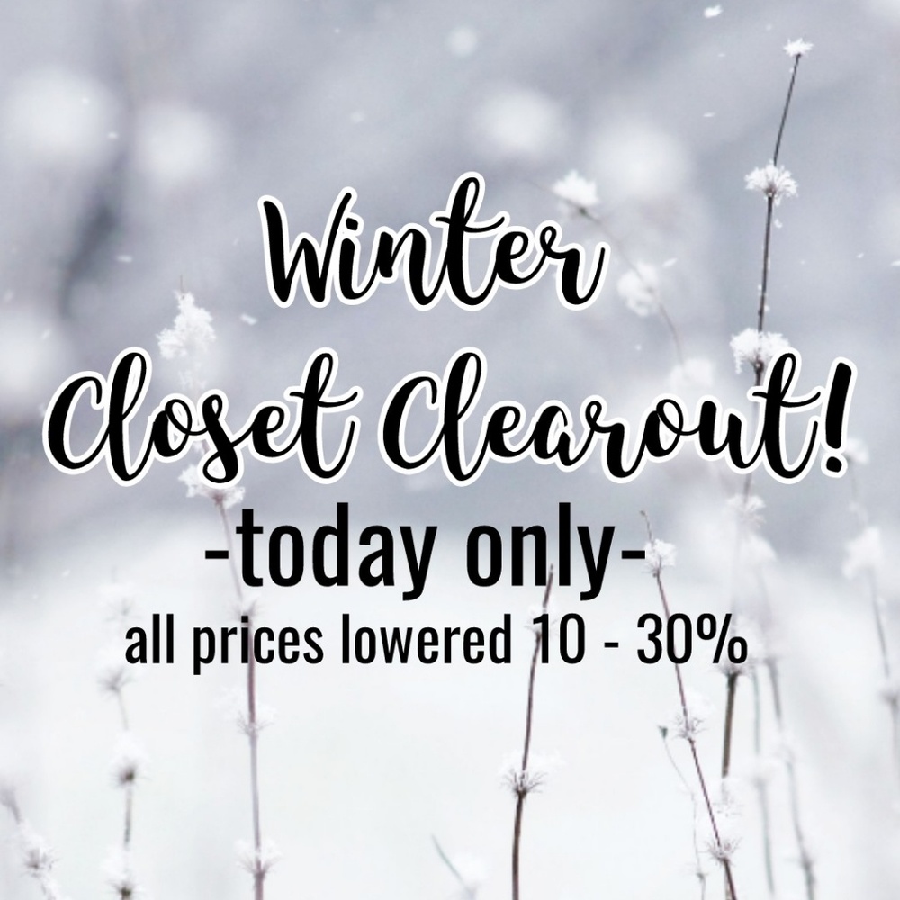 Sale today only!