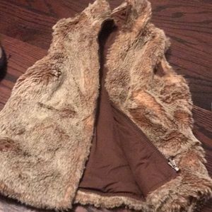 Girls gap reversible vest