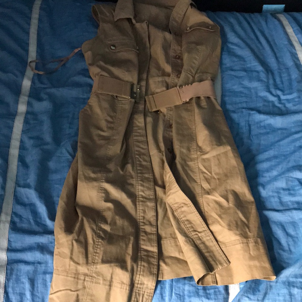 Tan dress
