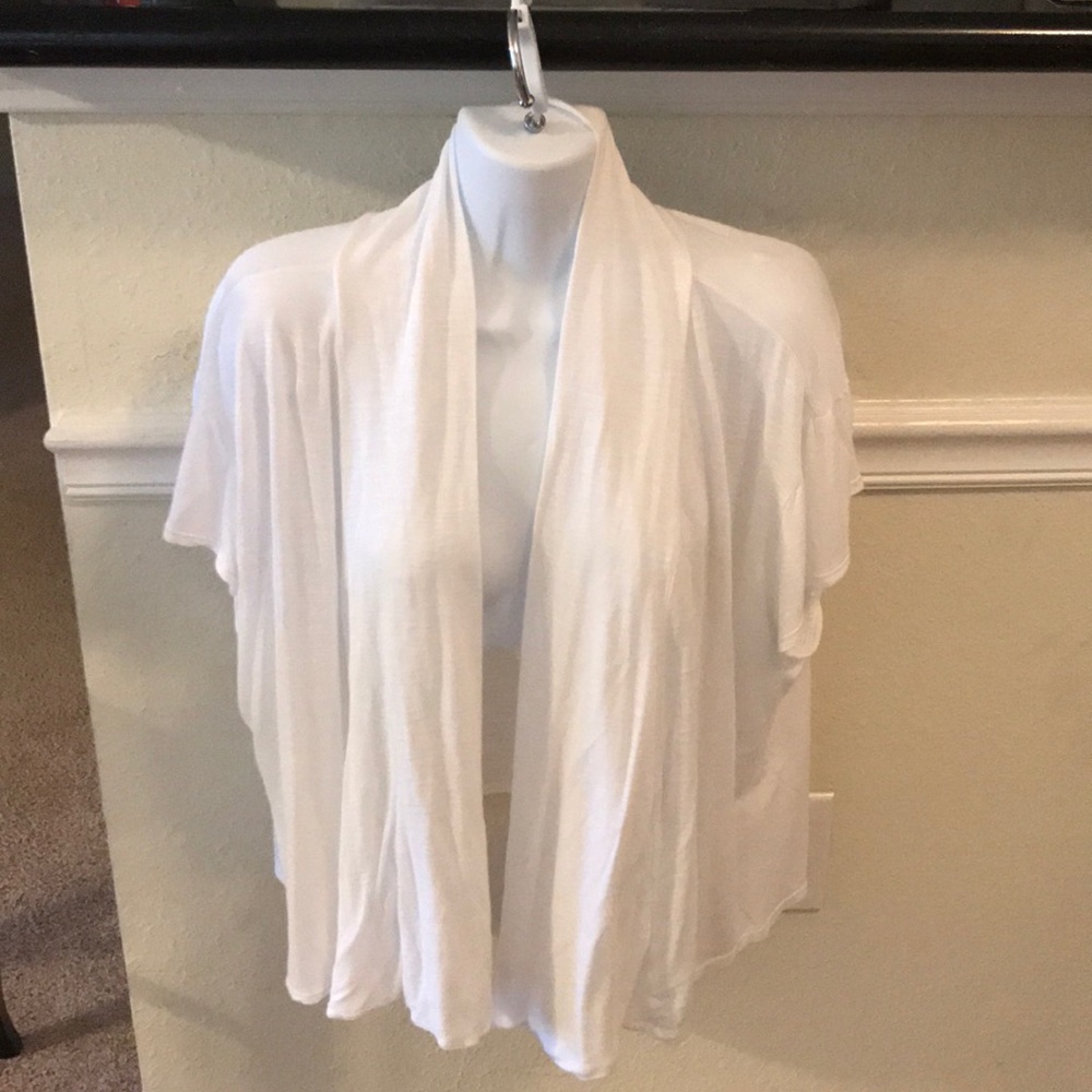 Short sleeved cardigan