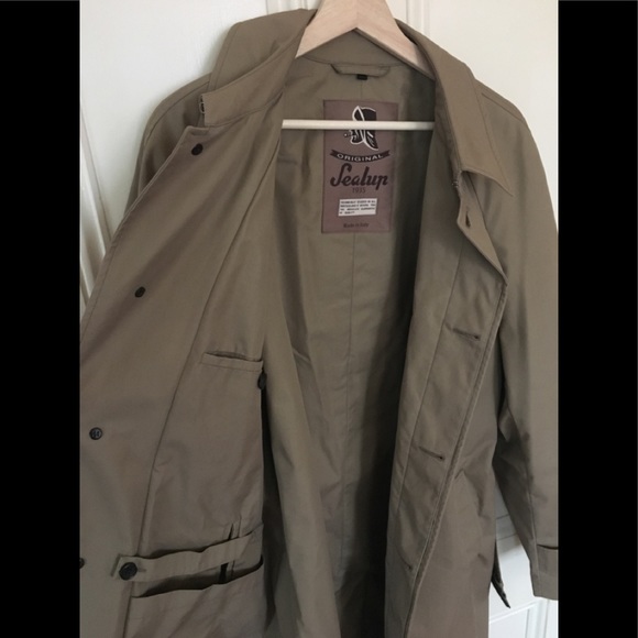 Sealup Brown Raglan Raincoat - Picture 3 of 4