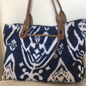 Stella & Dot ikat tote bag