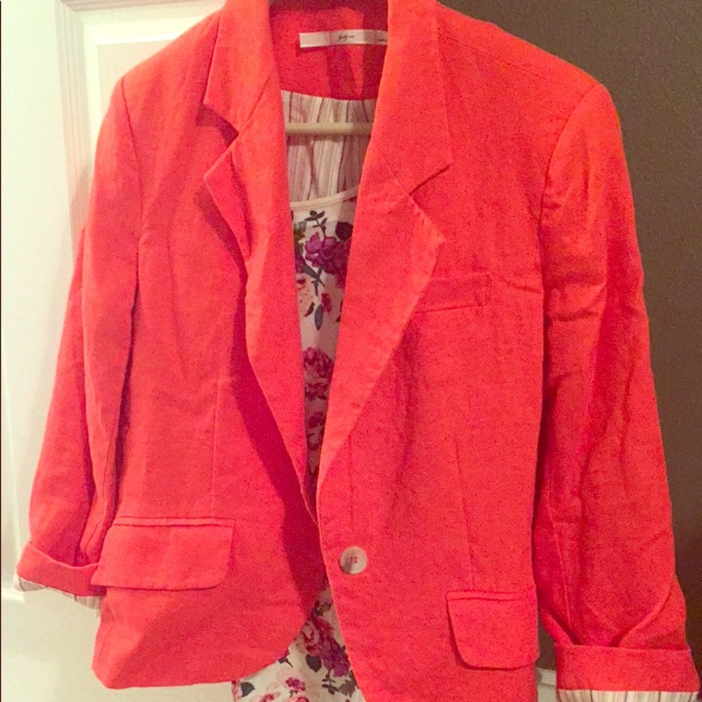 Orange Blazer