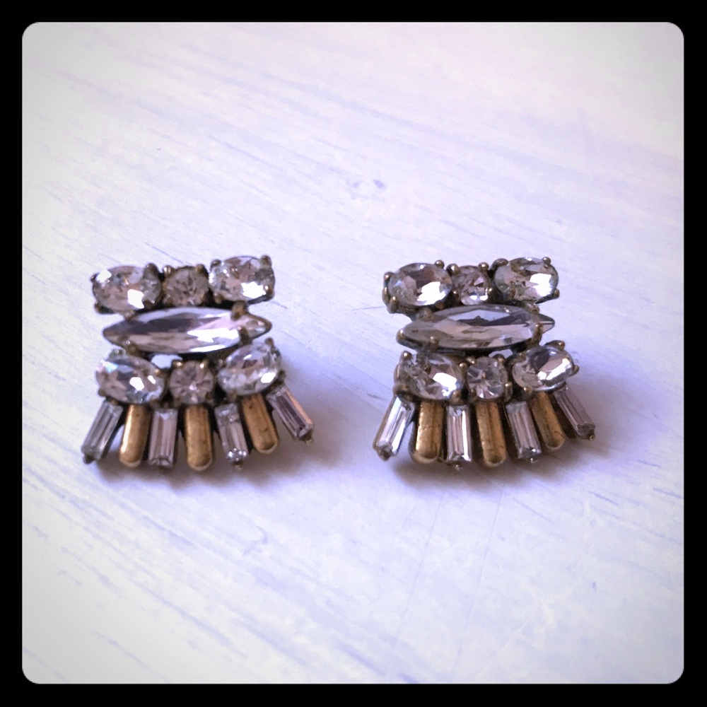 JCREW earrings, excellent condition!