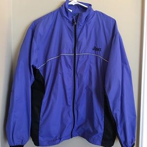ASIC Blue and Black wind jacket