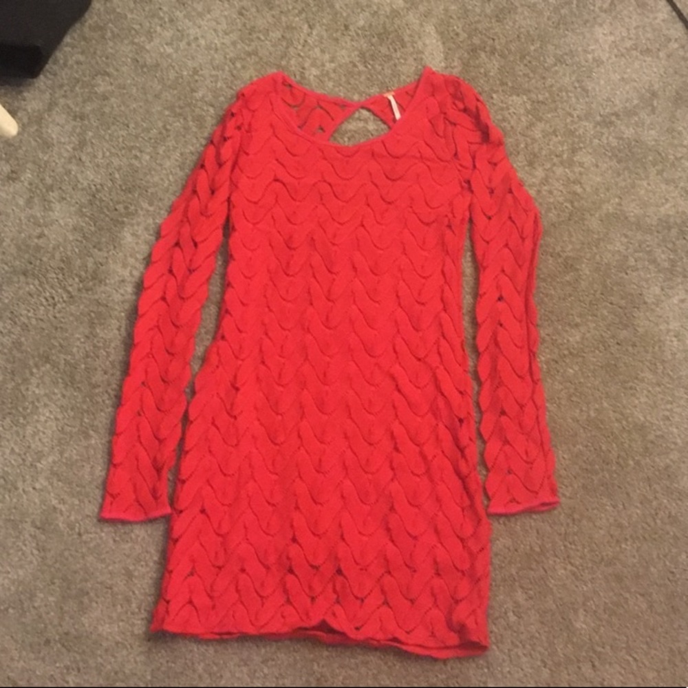 Free people textured dress!