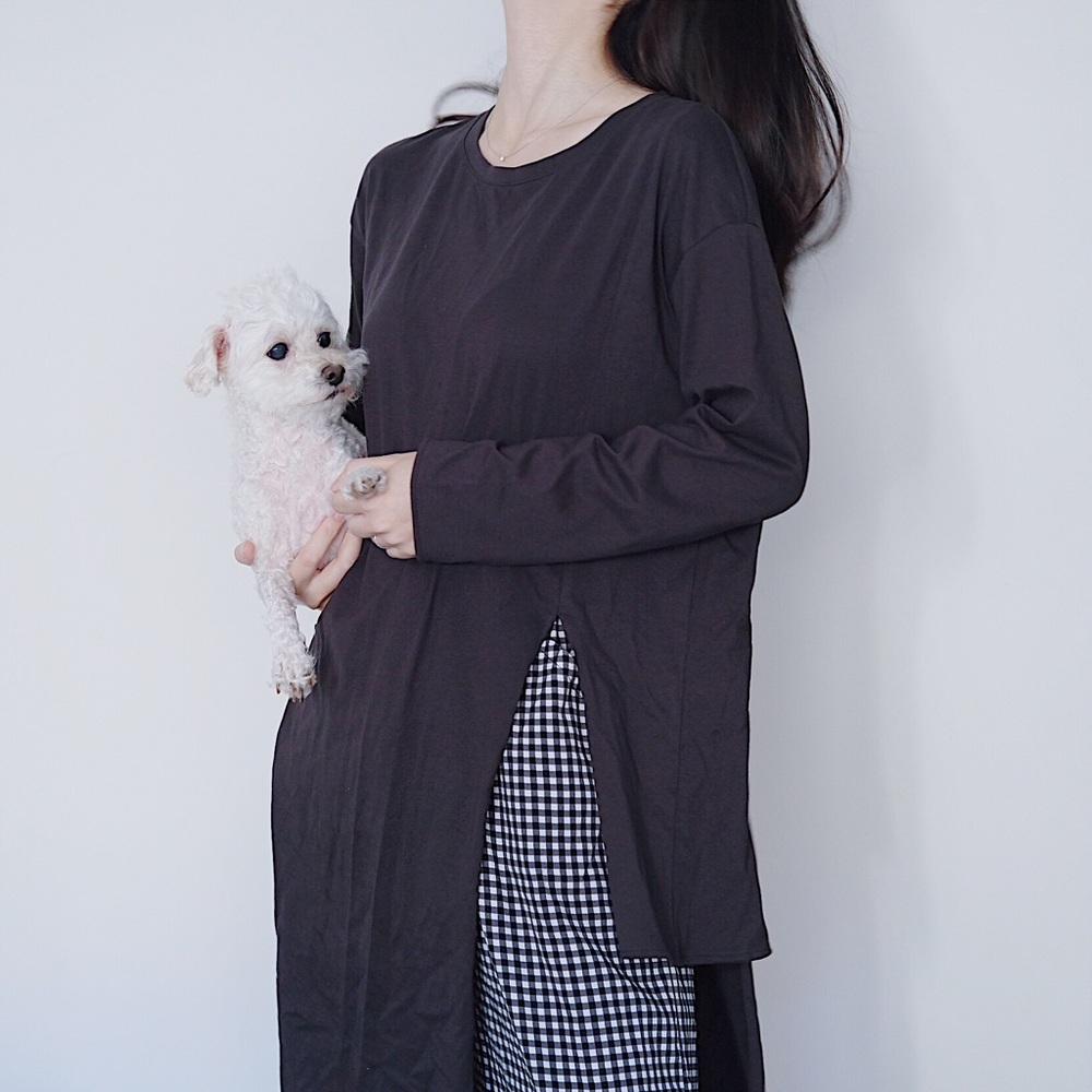 Irregular geometrical long top