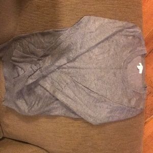 Gray lightweight sweater