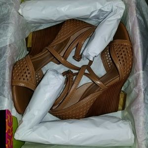 Alyssa 100mm wedge sandal