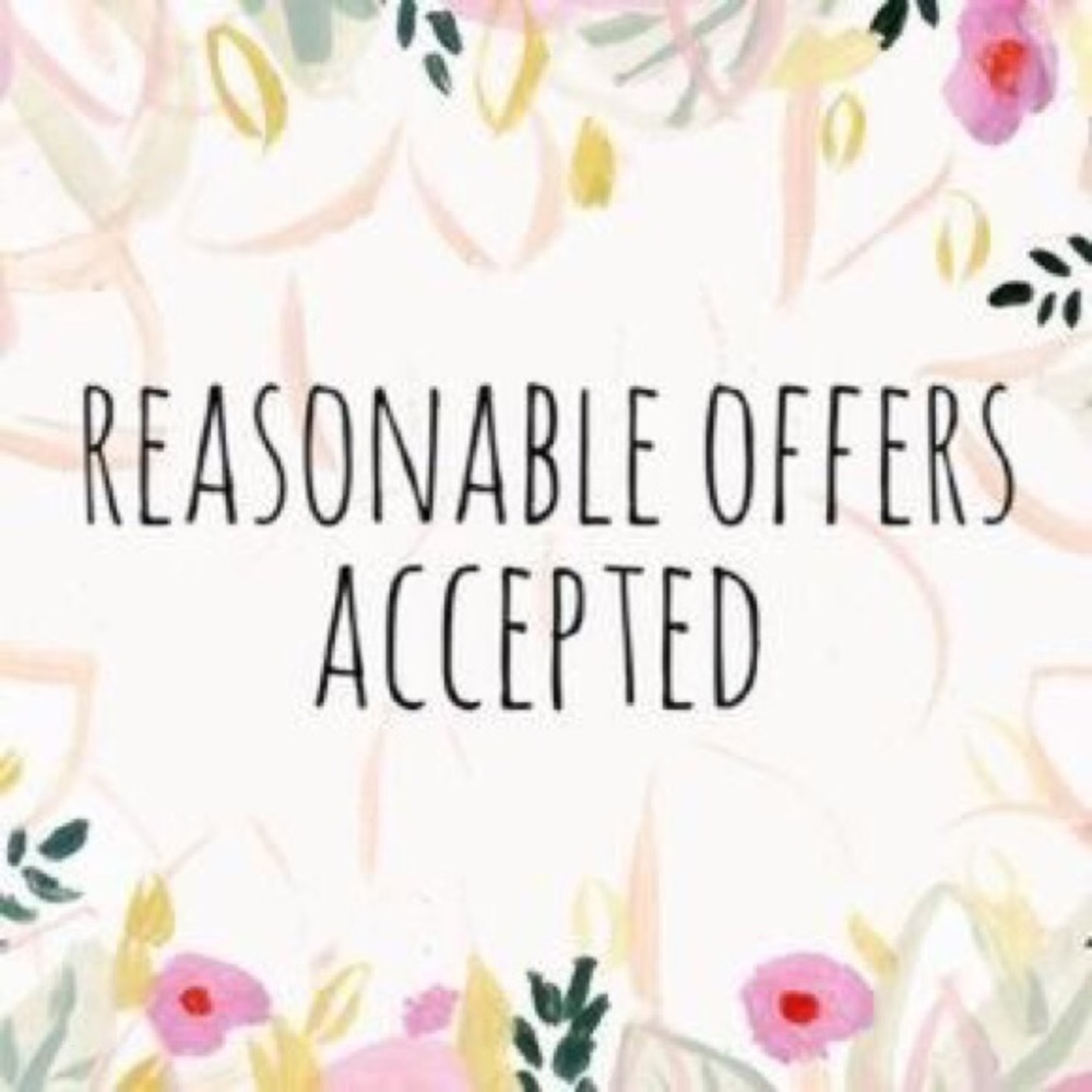 Will Accept All REASONABLE Offers!