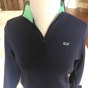 🐳Vineyard Vines Boys pullover sz M 12-14