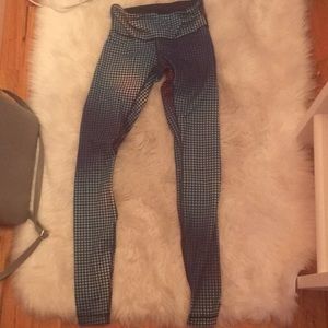 Colorful lululemon leggings size 4
