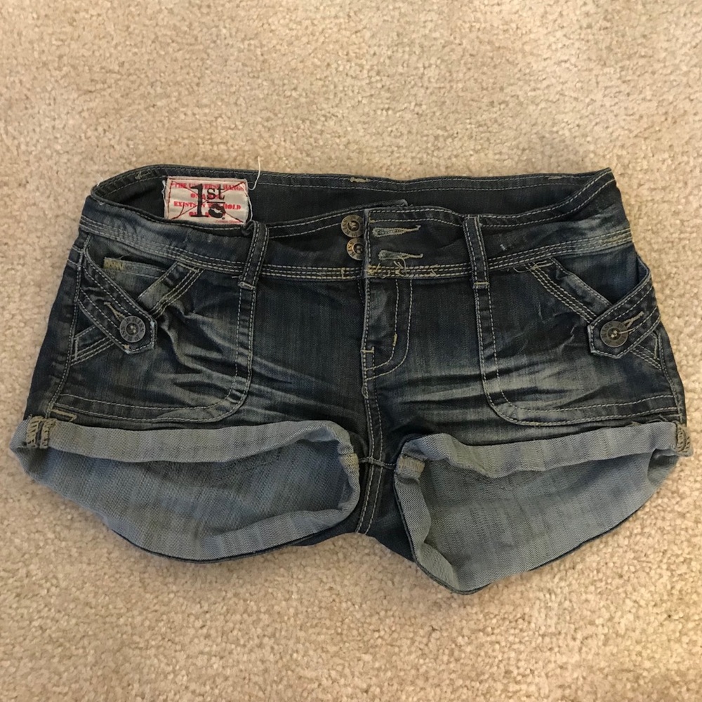 Dark Wash Shorts