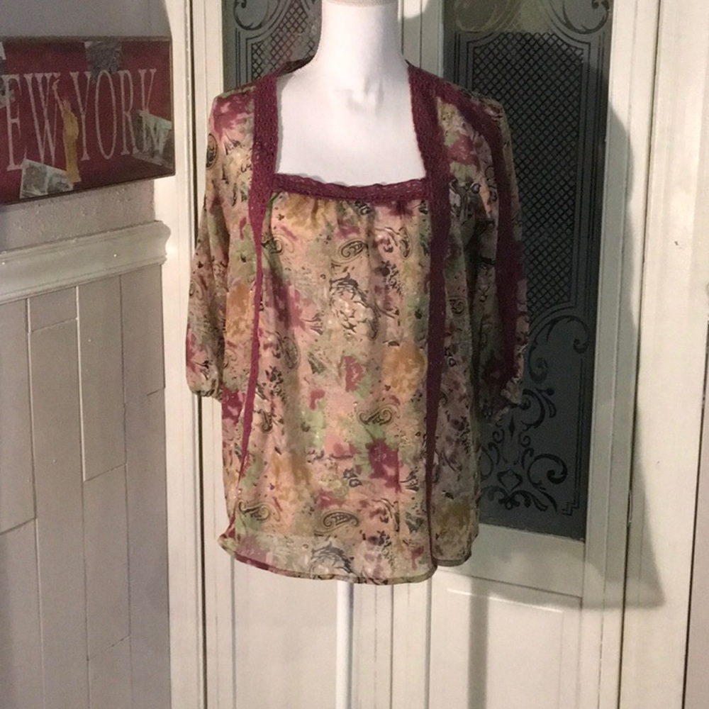 Lovely floral blouse