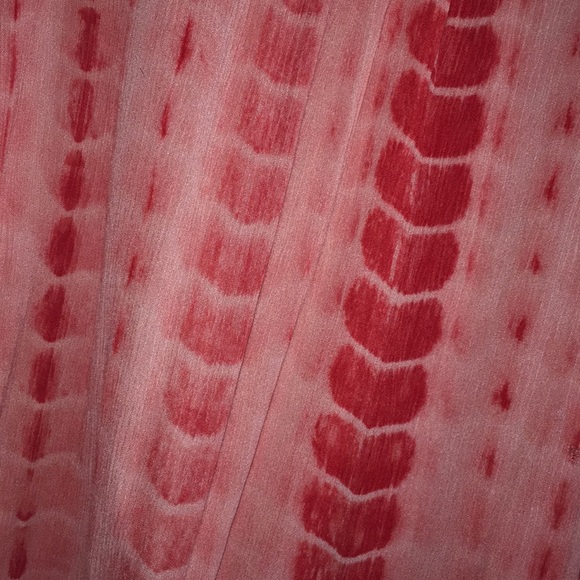 peachy & red tassle tunic! - Picture 6 of 6