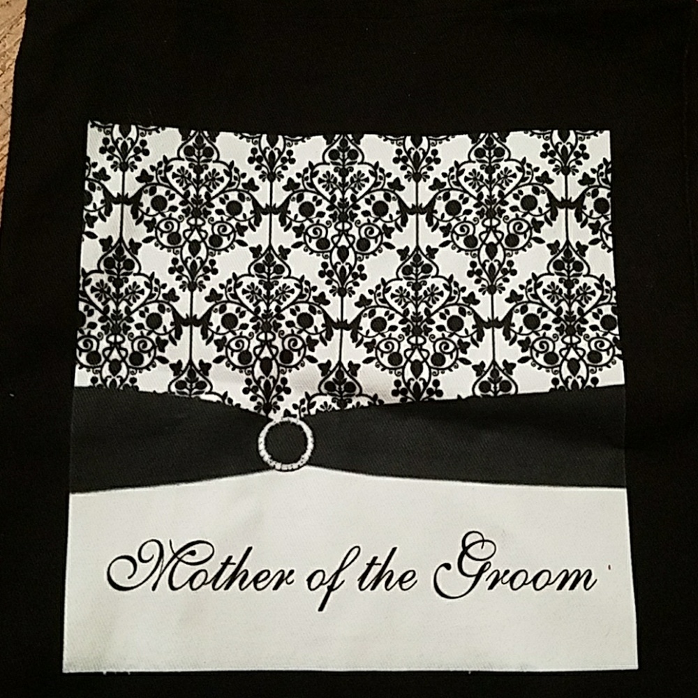 Mother of the groom tote bag
