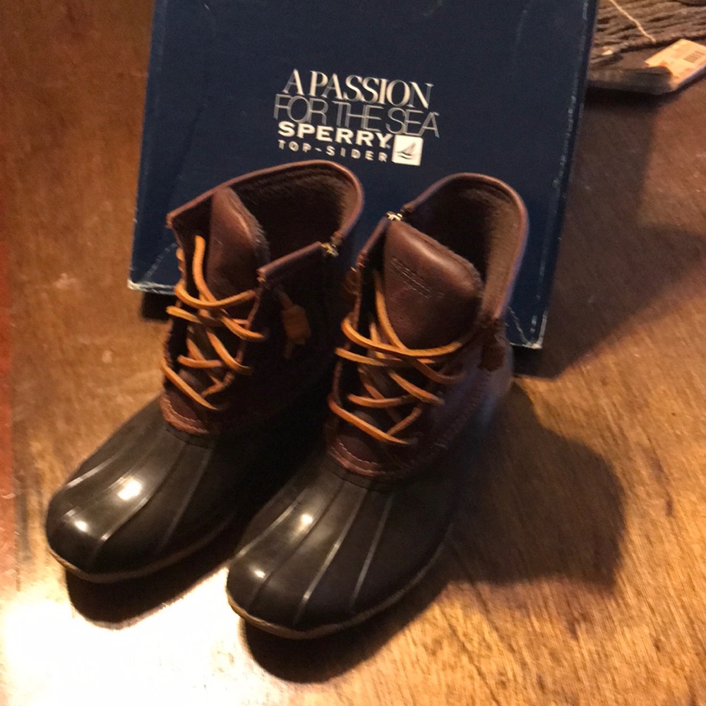 Sperry top-sider duck boots