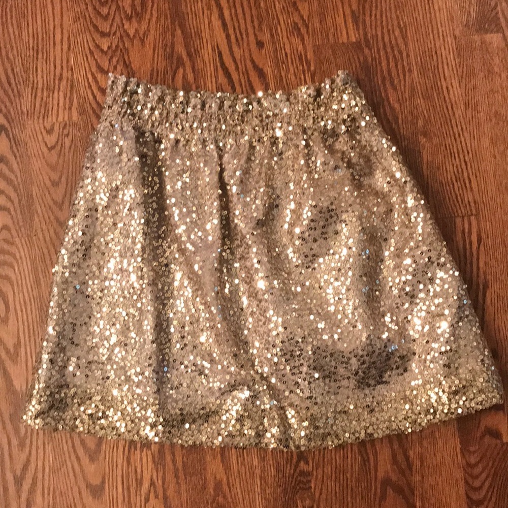 Sequin party skirt