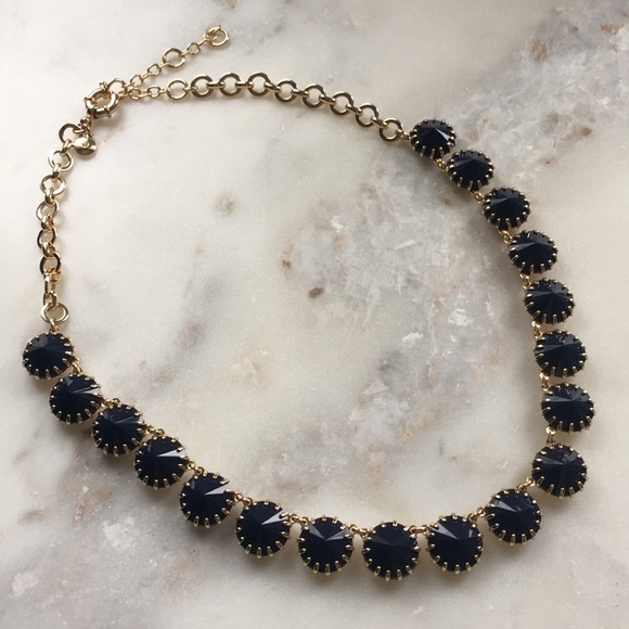J. Crew Jewelry - J Crew Midnight Blue Choker Necklace