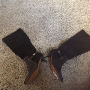 Coach boots authentic new w tag small heel