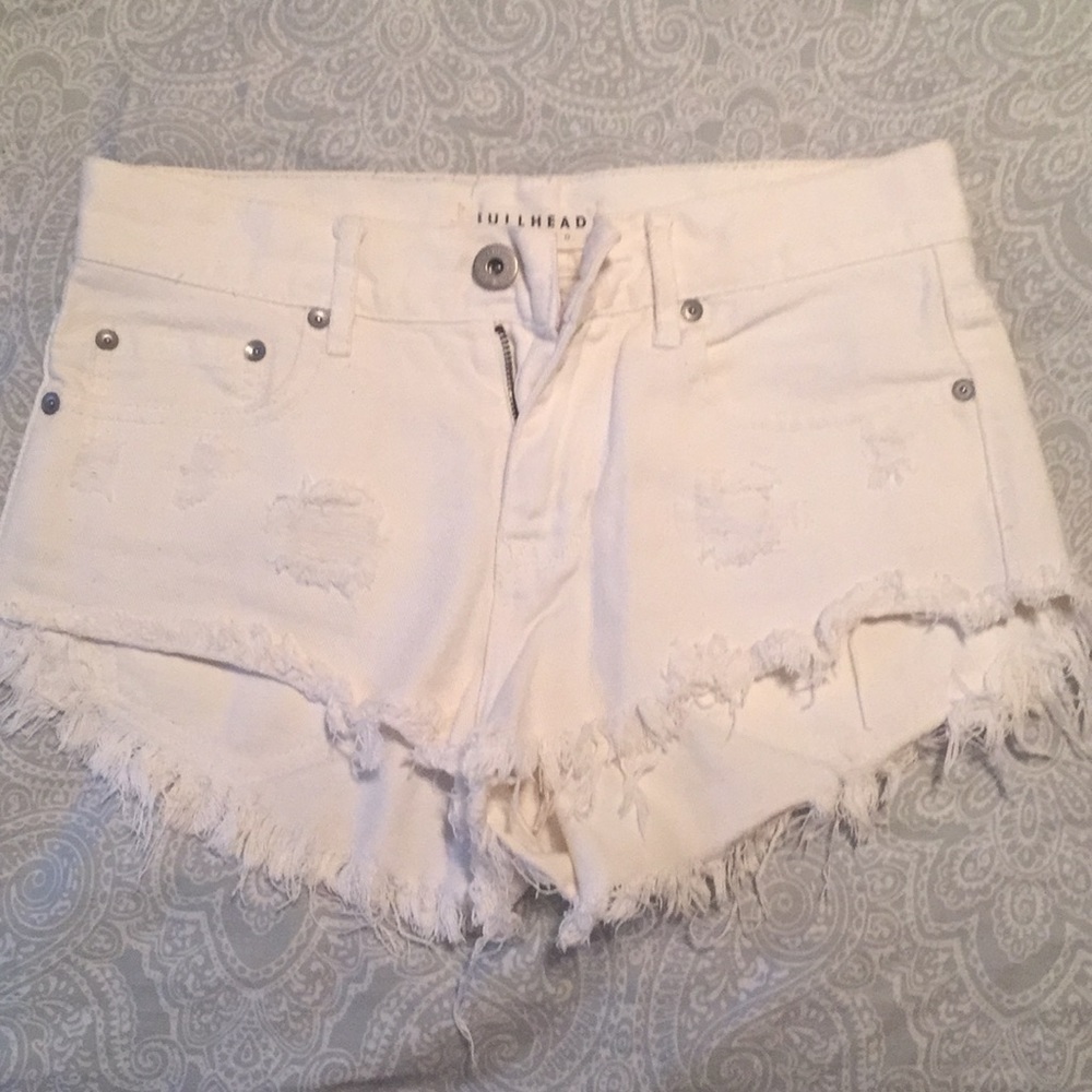 High Waisted Denim Shorts