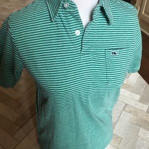 🐳Vineyard Vines BOYS polo sz M 12-14