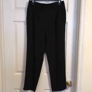 Ellen Tracy flowy work pants