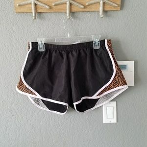 Tiger Print Soffe Shorts