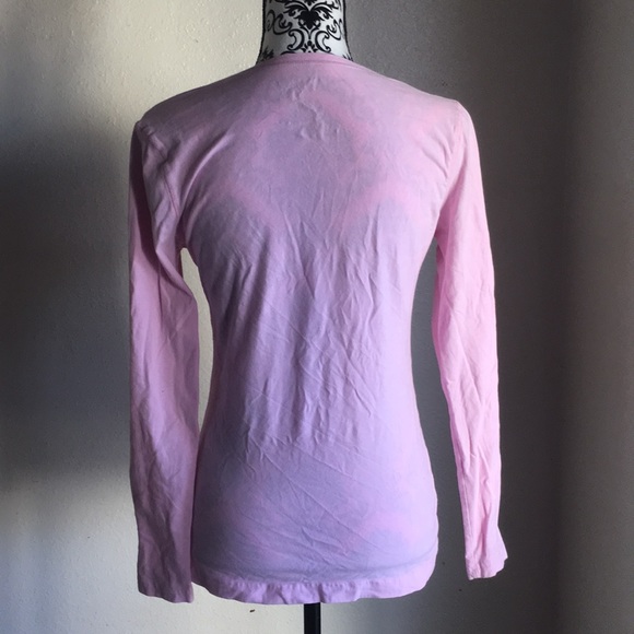 Ladies Sz 8-10 Danskin Now l/s top EUC - Picture 2 of 3