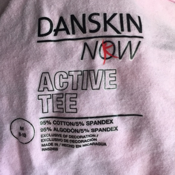 Ladies Sz 8-10 Danskin Now l/s top EUC - Picture 3 of 3