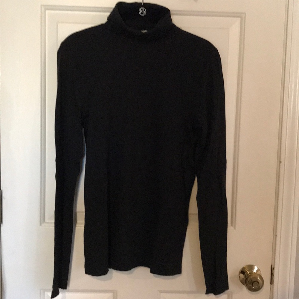 Black JCrew turtleneck