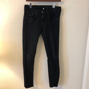 Rag & Bone skinny ankle jeans
