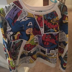 Marvel sweatshirt size small