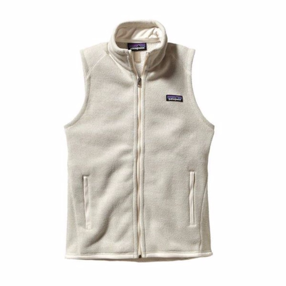 White Patagonia Better Sweater vest