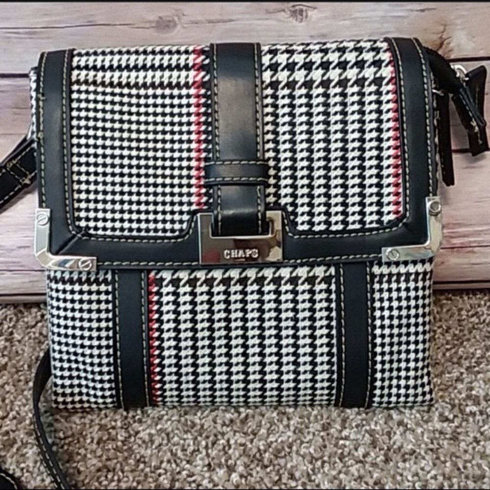 💰SALE💰CHAPS Plaid Purse EUC
