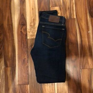 Big Star Dark Wash Jean- Alex Mid Rise Skinny