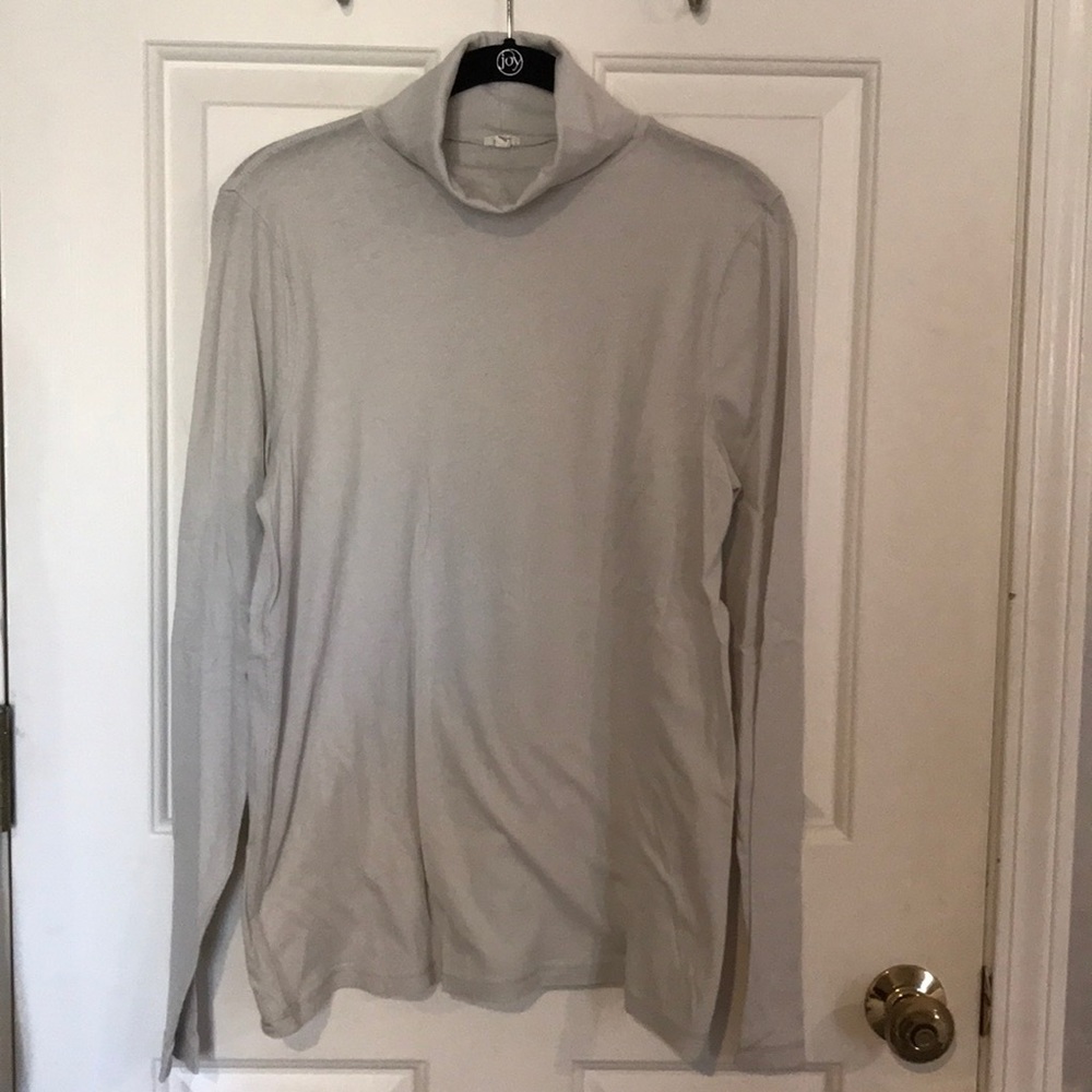 Grey JCrew turtleneck