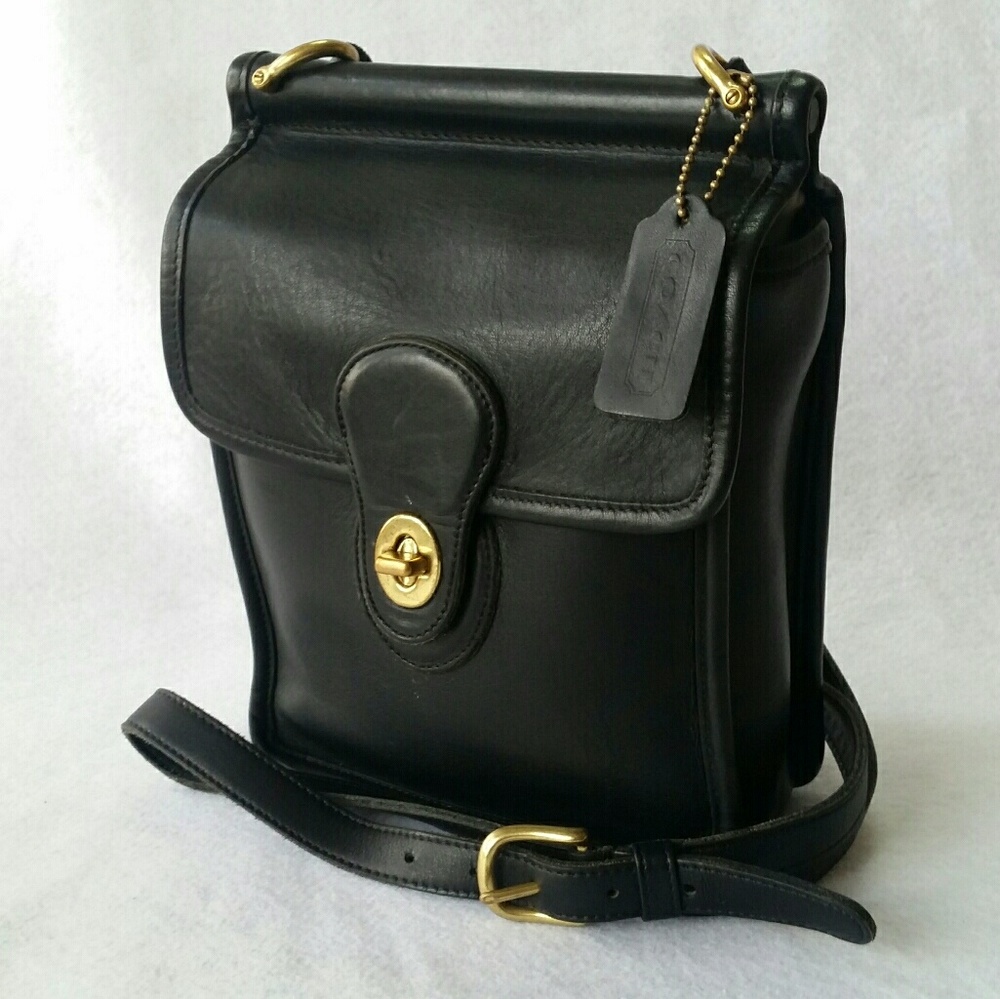 SOLD Vintage Coach Black Murphy Bag 9930