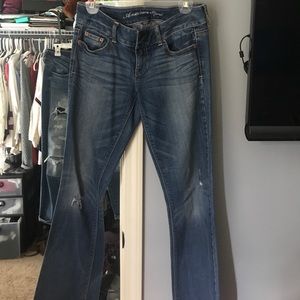 American Eagle Flare Leg Jeans, size 4