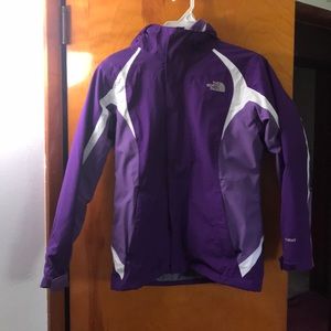 Girls L Northface Hyvent Coat
