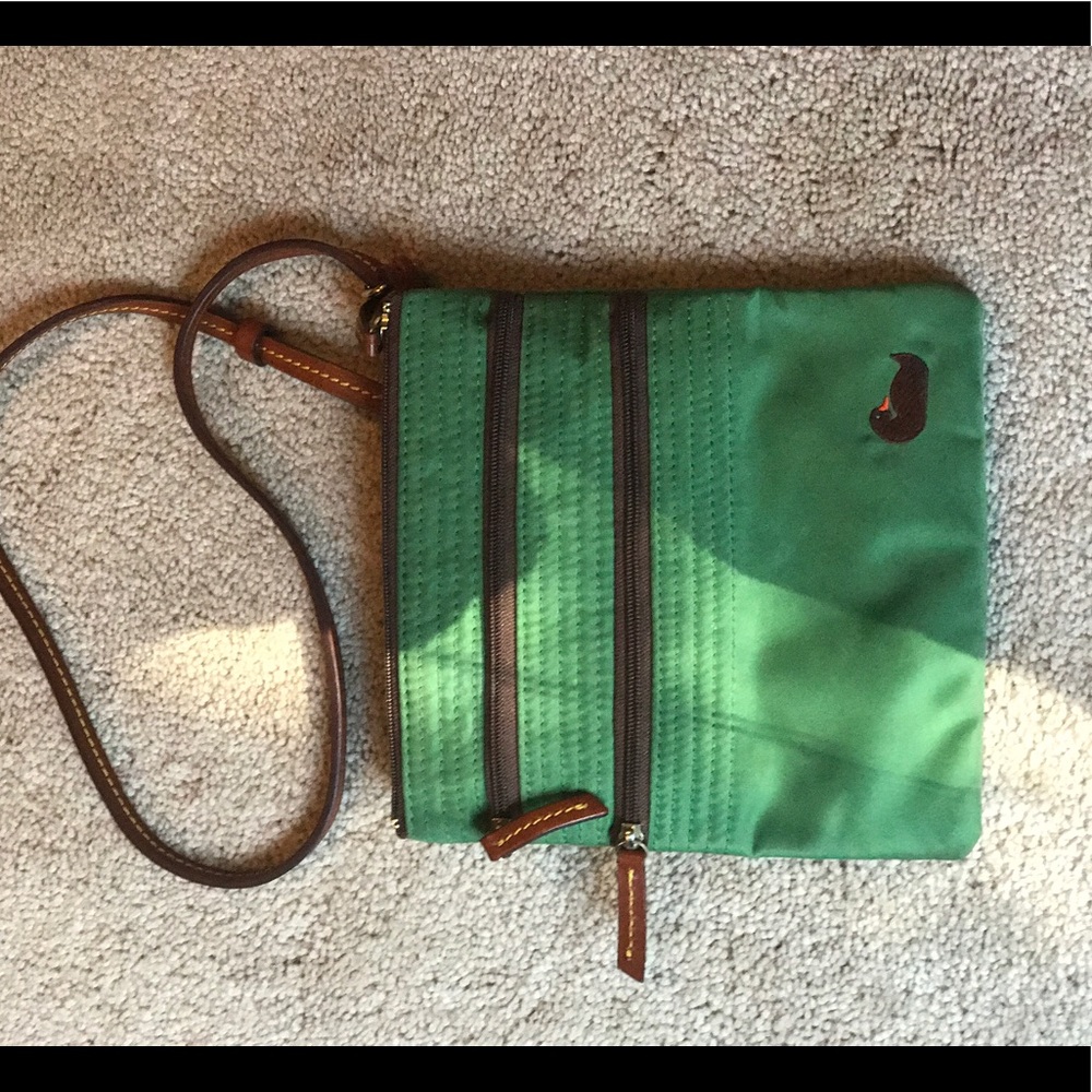 Dooney and Bourke Nylon Crossbody green