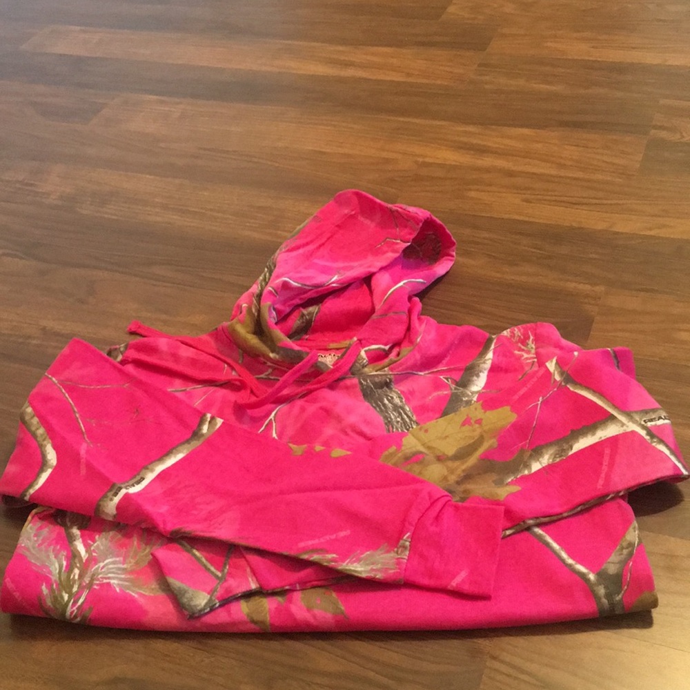 Real Tree Pink Camo Hoodie