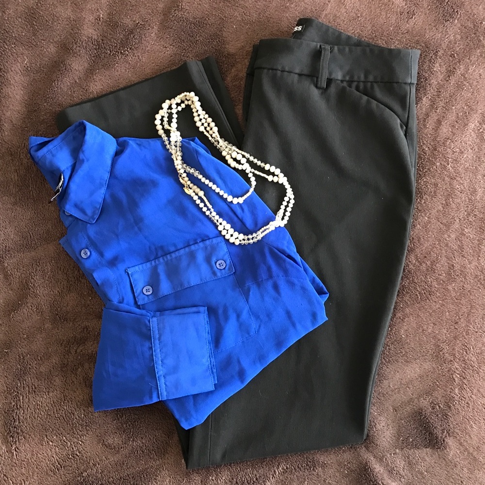 Express Straight Leg Trousers/Slacks