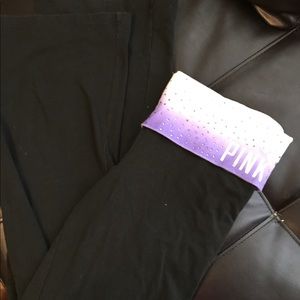 vs PINK yoga pants bootcut