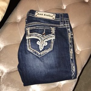 Rock revival easy skinny jeans