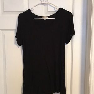Basic black tee